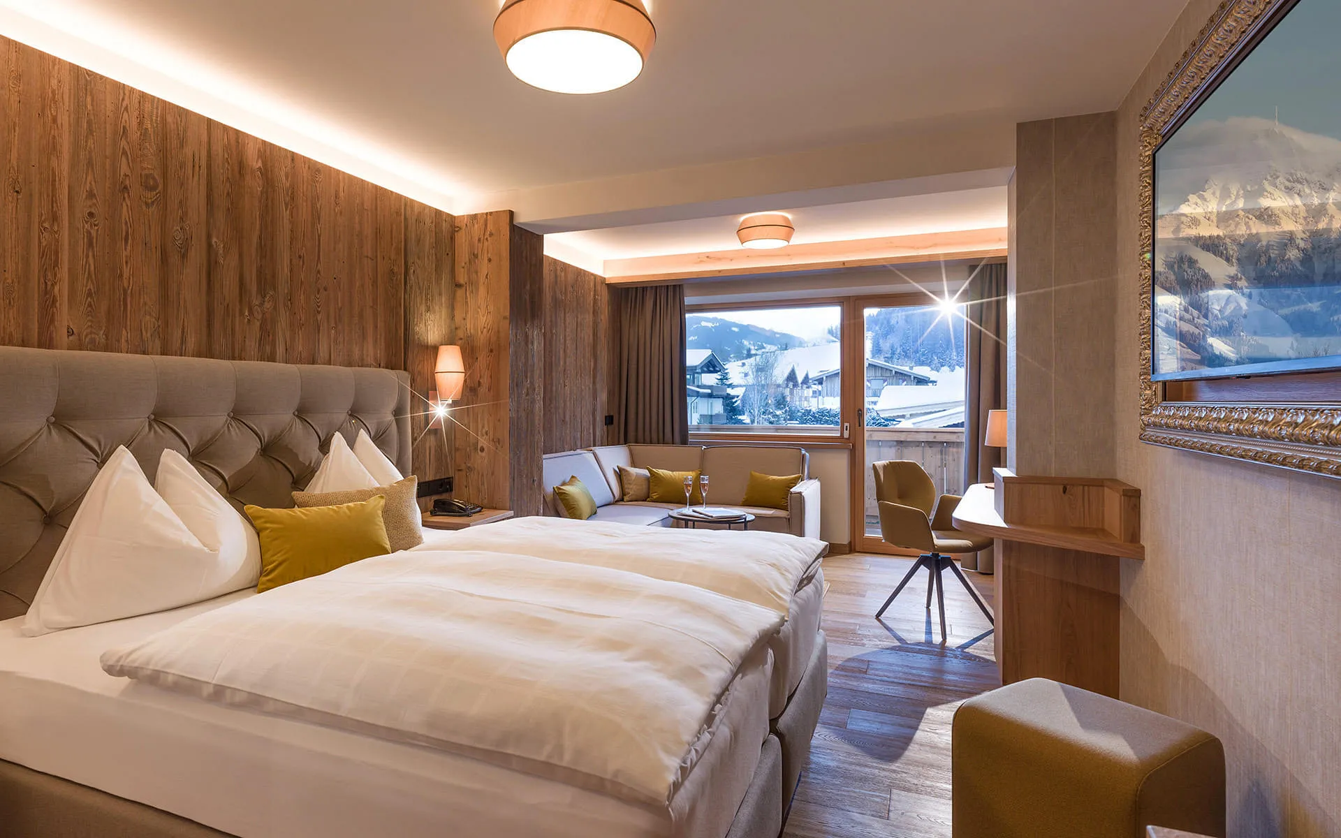 Comfortable rooms - Hotel Zentral - Kirchberg in Tirol