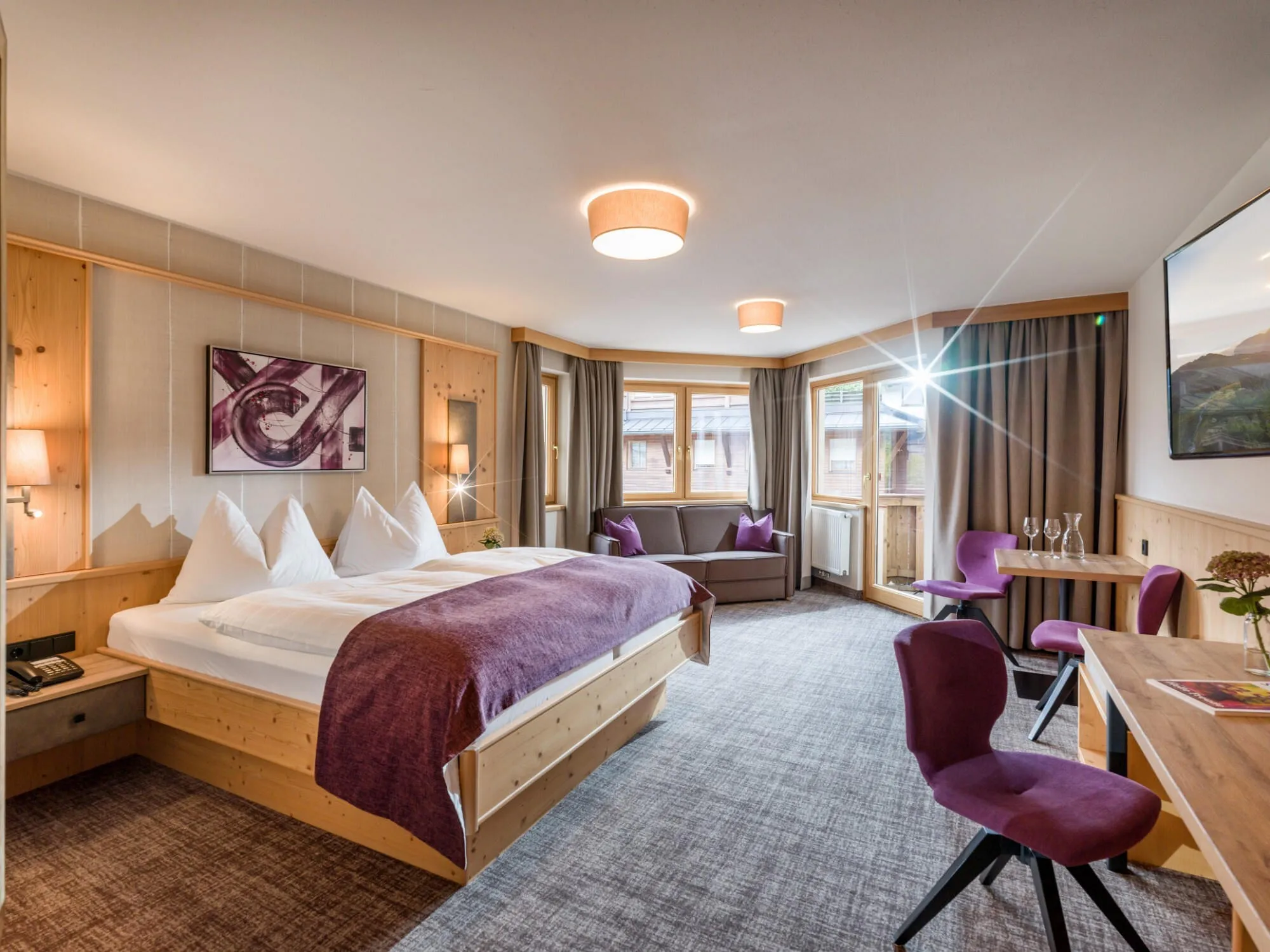 Comfortable rooms - Hotel Zentral - Kirchberg in Tirol